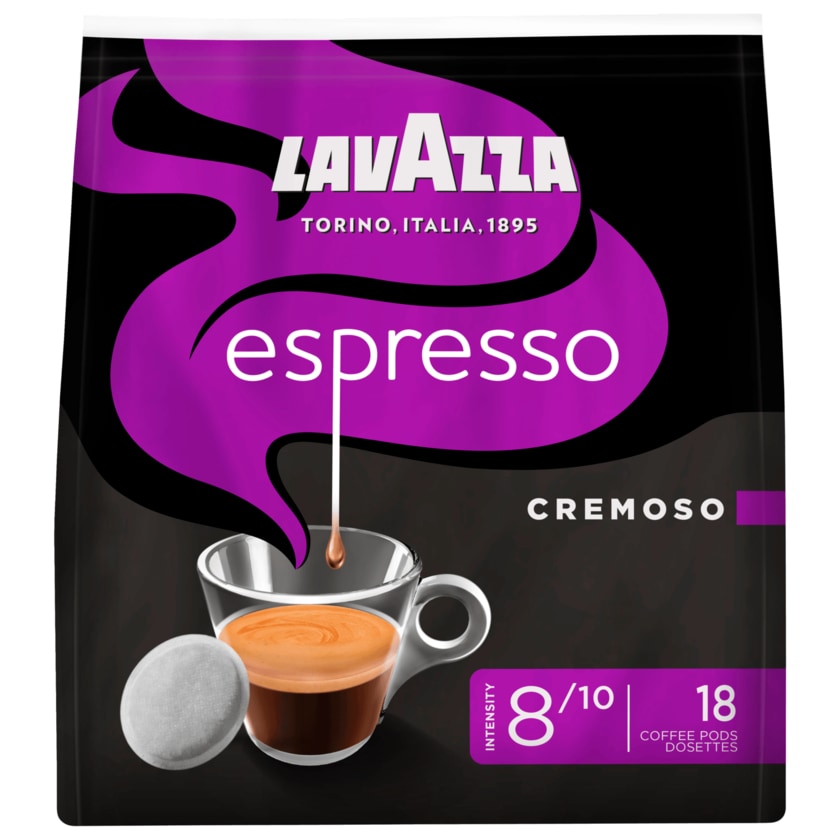 Lavazza Espresso Cremoso 125g, 18 Pads